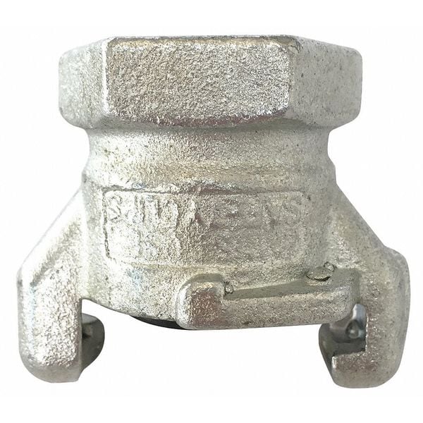 American Abrasive Supply Female Air Fitting, for 1" Pipe, 2 Prong - FE-100