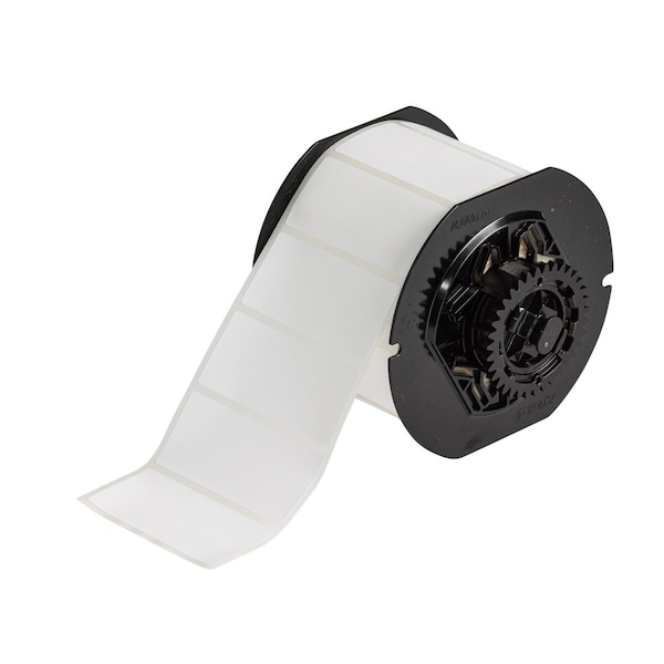 Brady B33 Series Polyester Permanent Labels 1.25in H x 2.75in W WT 1000/RL - B33-7-489