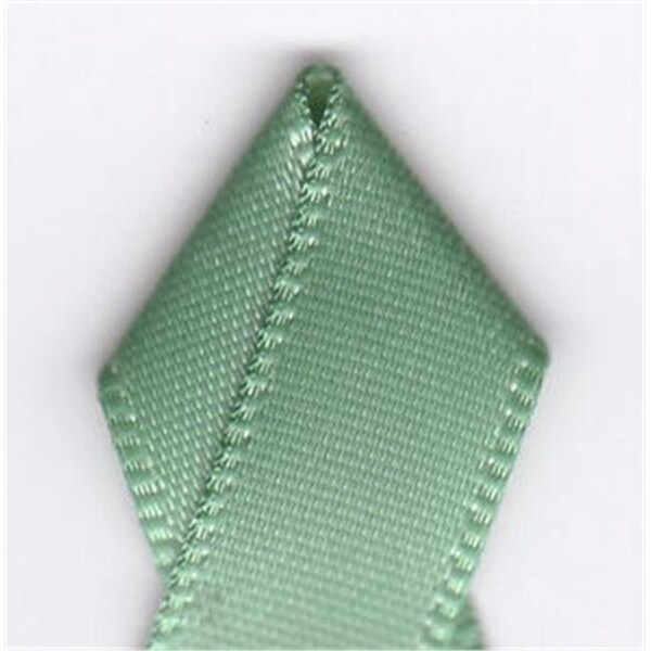 Papilion Papilion R074400090577100Y .38 in. Double-Face Satin Ribbon 100 Yards - Green Sage - R074400090577100Y