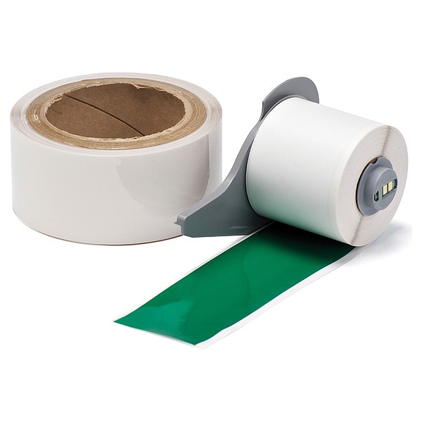 Brady Label, 2 in W, Indoor, Green - M7-2000-483-GN-KT
