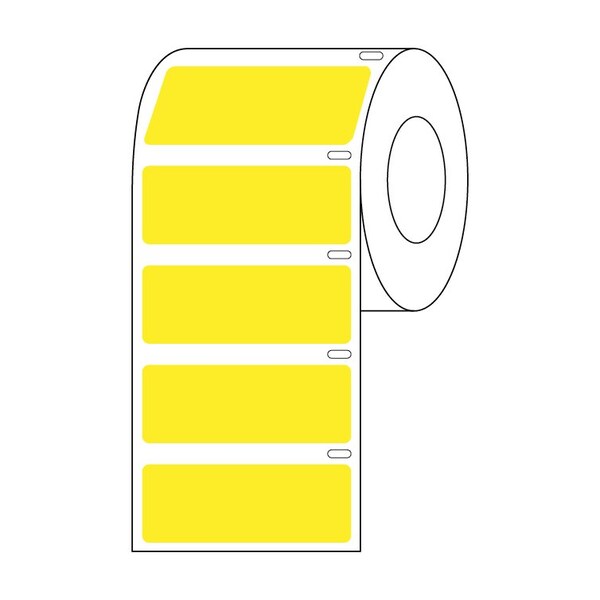 Globe Scientific Label Roll, Cryo, Direct Thermal, 51x6mm, for Microplates, White, 1000PK - LTC-51X6W