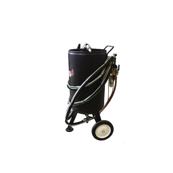 American Hawk Industrial Portable Pressure Blaster System with Remote Control, 250 LB  Capacity - DB02500RC
