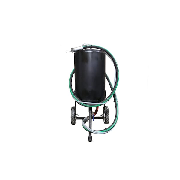 American Hawk Industrial Portable Pressure media Blast System, 100 LB capacity - DB0100RC