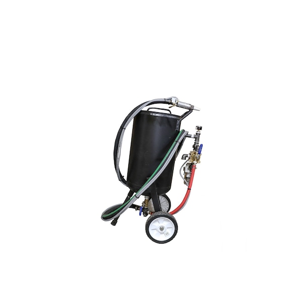 American Hawk Industrial Portable Pressure media Blast System, 100 LB capacity - DB0100RC