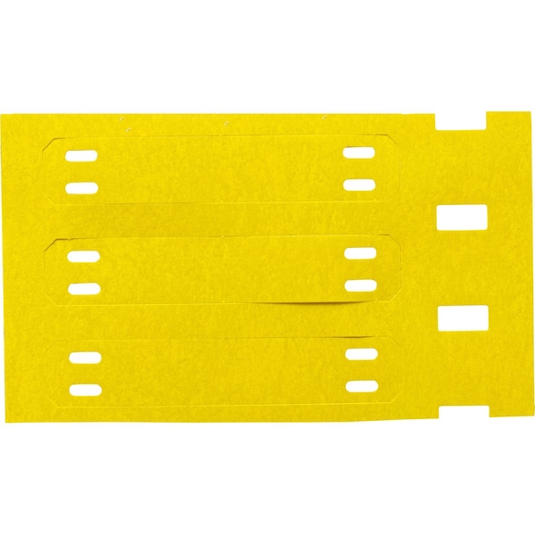 Brady Cable Marking Tags 0.41 in H x 2.2 in W Yellow 250/RL - HSNX-400-2-YL-S
