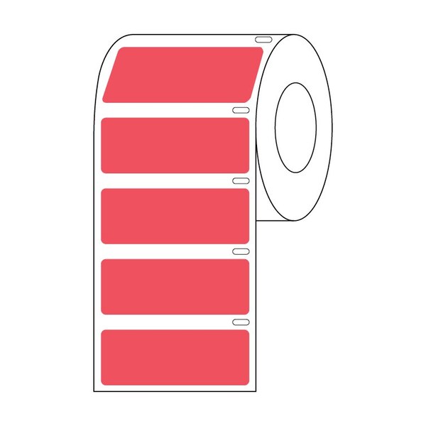 Globe Scientific Label Roll, Cryo, Direct Thermal, 51x19mm, for Large Tubes, Racks and Boxes, White, 500PK - LTC-51X19W