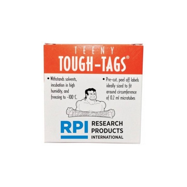 Diversified Biotech Tough-Tags, Laser, Teeny 0.91x0.32", White, 3850/pk, 3850PK - 247151