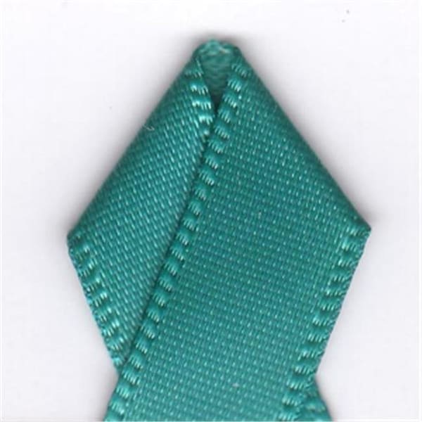 Papilion Papilion R074400160346100Y .63 in. Double-Face Satin Ribbon 100 Yards - Jade - R074400160346100Y