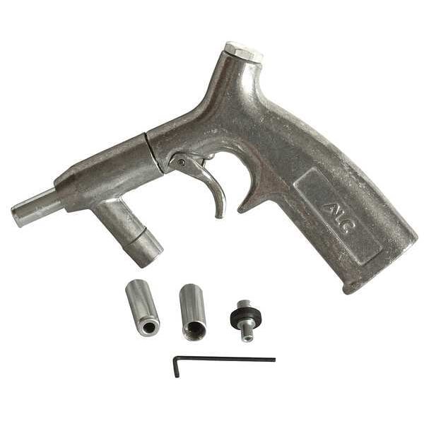 Alc Siphon Gun, Steel, w/4 Nozzles - 40153