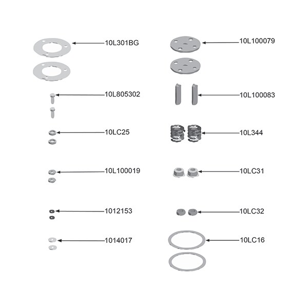Marco Internal Parts Service Kit for 2-Hole Jr. - 10L336A