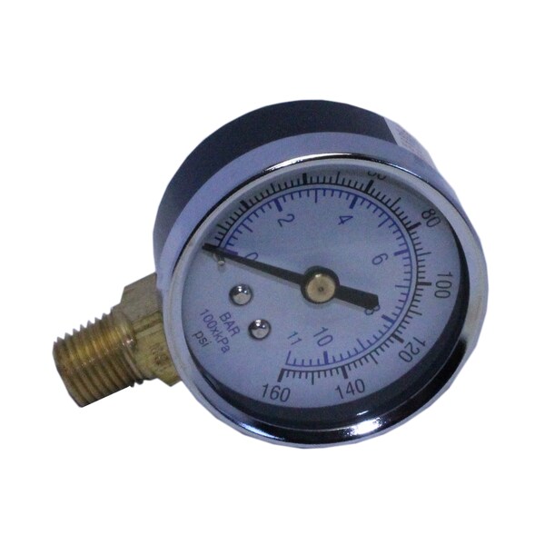 Alc Gauge, 0-160 psi, 1/4" - 40224