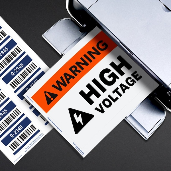 Avery 8" x 8" Laser/Inkjet Sign Labels, 15 labels/15-sheets - 7278261513