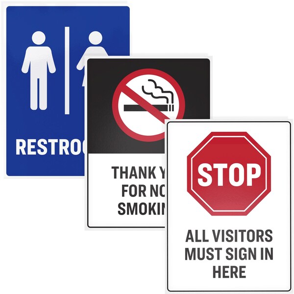 Avery 8" x 8" Laser/Inkjet Sign Labels, 15 labels/15-sheets - 7278261513