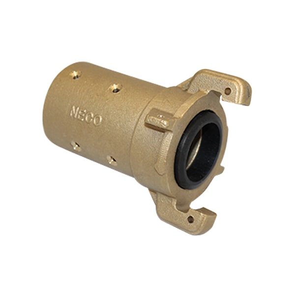 Marco 1-1/2" ID Brass Abrasive Blast Hose Coupling - Oversized - 10QBR4X