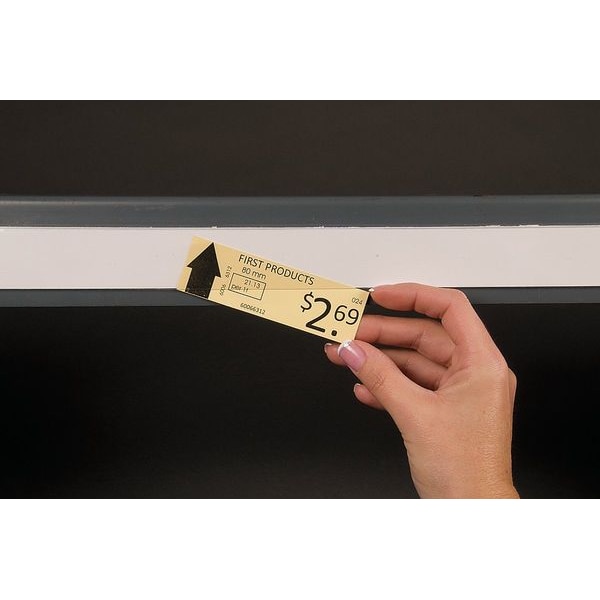 Aigner Index Label Holder, Self-Adhesive, 1-1/2x48, PK6 - 481506