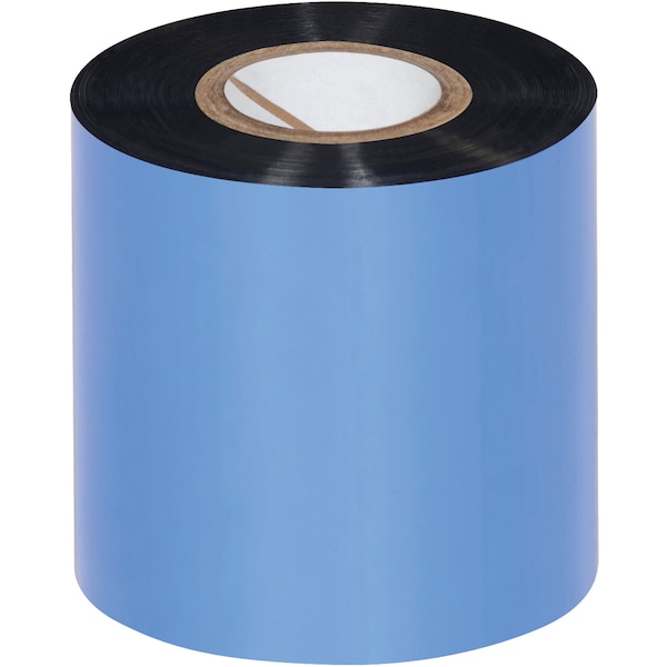 Zebra 3.27in x 984ft Black Thermal Transfer Ribbons- Wax, 6PK - THT201