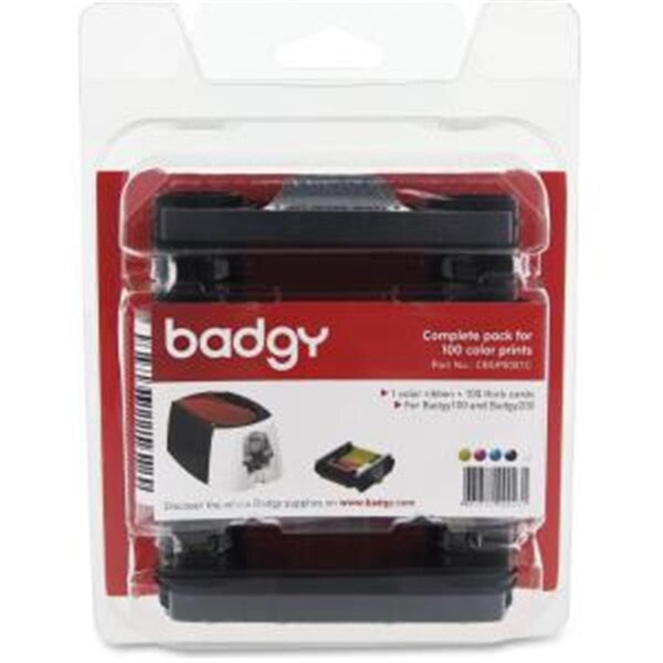 Digital Delights Badgy 100 & 200 YMCKO Color Ribbon - DI3540381