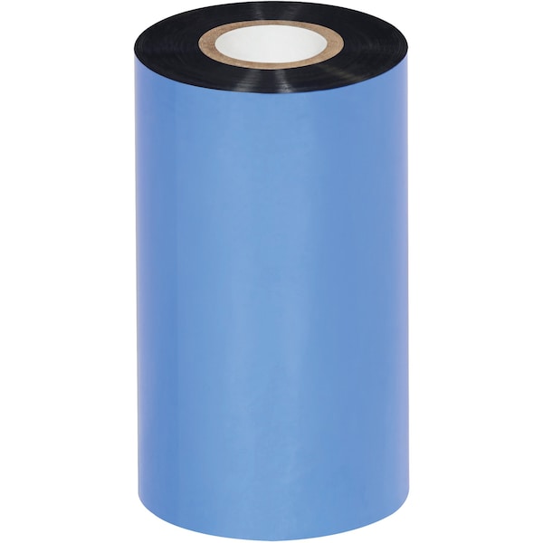 Zebra 4.33in x 244ft Black Desktop Thermal Transfer Ribbons - Wax/Resin, 6PK - THT505