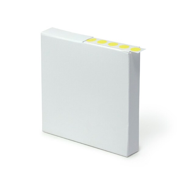 Globe Scientific Label Rolls, Cryo, 9.5mm Dots, for 0.5-1.5mL Tubes, Yellow, 1000PK - LCR-95Y