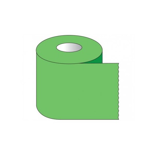Shamrock Scientific RPI Lab Tape, 1" Core, 1" Wide, Green, 500" - 560101-G
