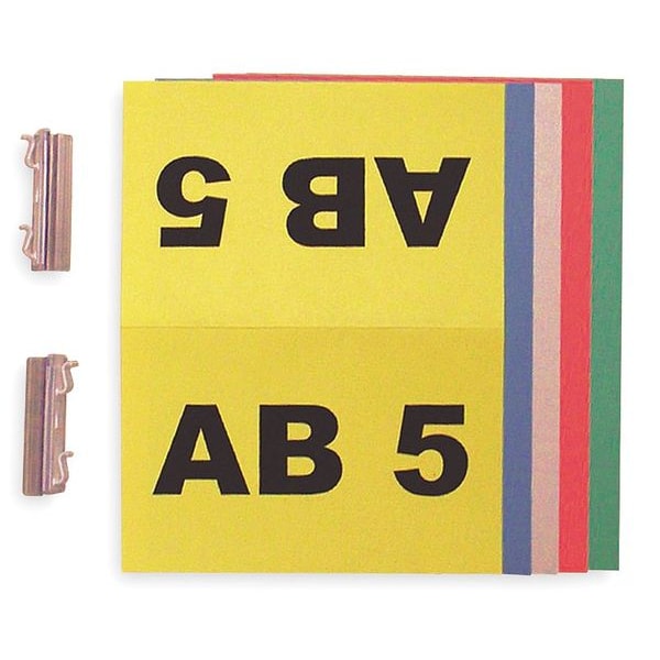 Aigner Index Slip N Stick Warehouse Aisle Sign Kit, Pk10 - WSK1W