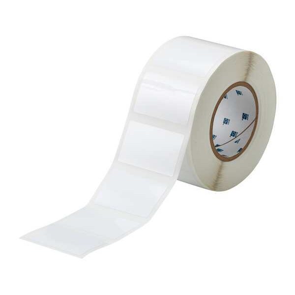 Brady Thermal Transfer Label, White, Labels/Roll: 1000 - THT-24-423-1