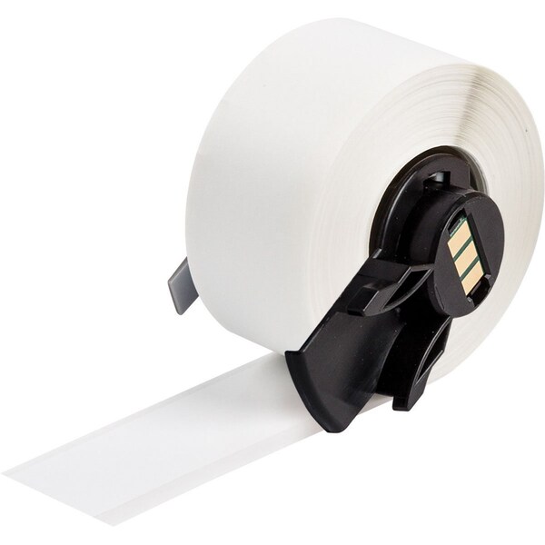 Brady Label, Polyester, Color White, 1/2" W - M6C-500-461