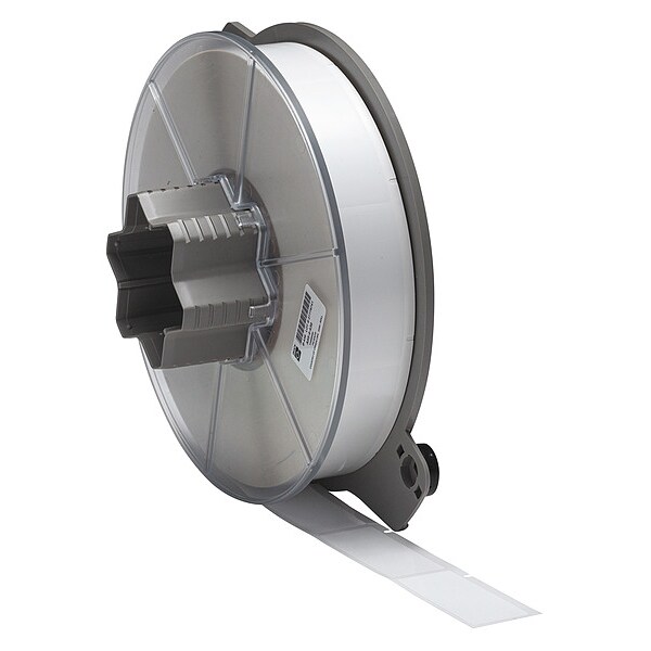 Brady Wire and Cable Flag Label, White - A55-4-483