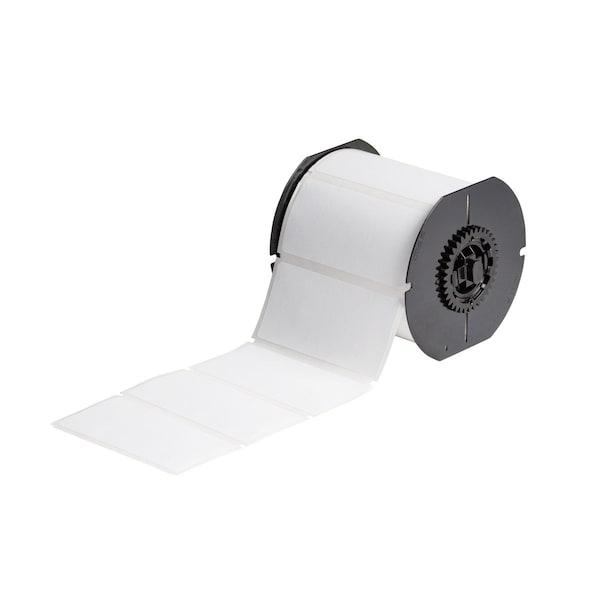 Brady B33 Series Direct Thermal Printable Paper Labels 2 in H x 4 in W White 775/RL - B33-334-813