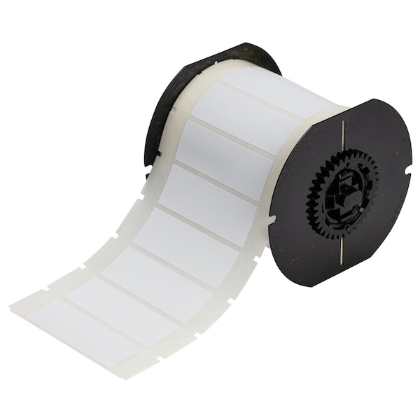 Brady B33 Series Direct Thermal Printable Paper Labels 1 in H x 3 in W White 1450/RL - B33-330-813