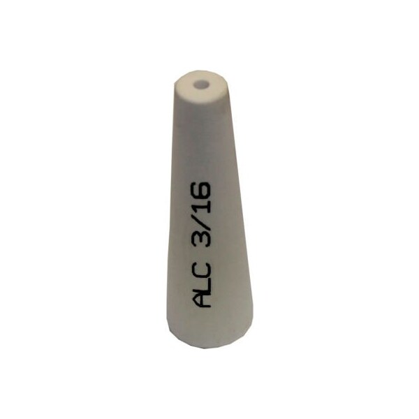 S And H Industries ALC 40070 3/16" ID Ceramic Nozzle, 40 CFM at 80Psi - 40070