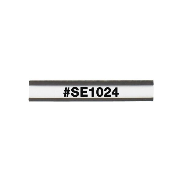 Bsc Preferred 1/2 x 3'' Magnetic C-Channel Cardholders, 25PK - BUY00015850