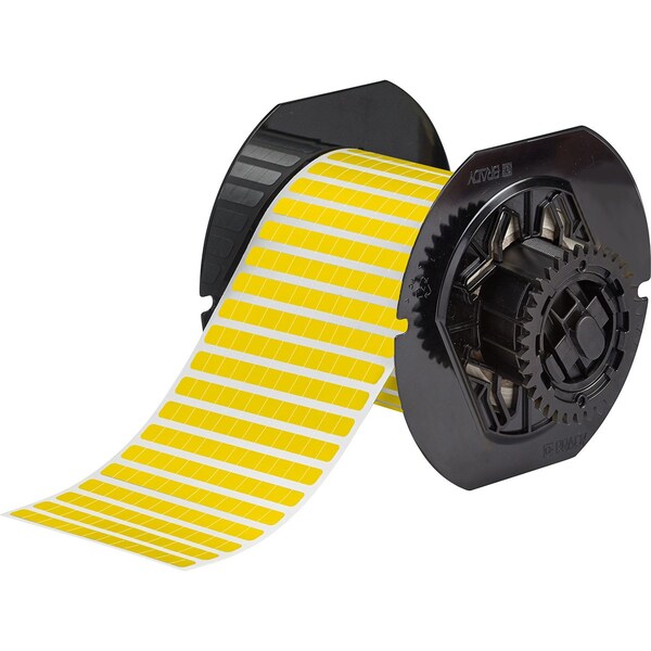 Brady B33 Weather Resistant Outdoor Polyester Lbl 0.25in H x 0.25in W YL 10000/RL - B33-11-8591-YL