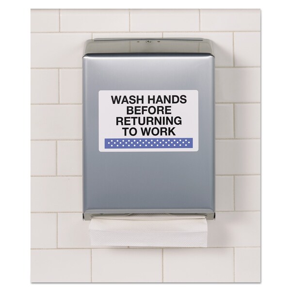 Avery Durable Permanent ID Labels w/TrueBlock, Laser, 5x8.13, White, PK100 - 06579