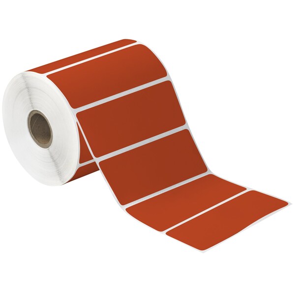 Tape Logic 4 x 1 1/2in Red Desktop Direct Thermal Label, 12PK - THD312
