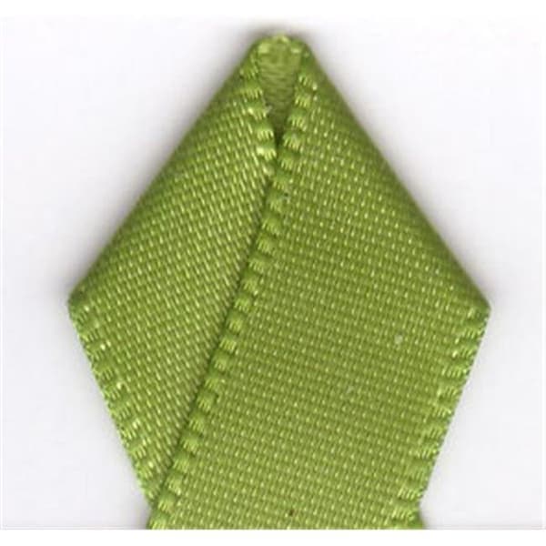 Papilion Papilion R074400160548100Y .63 in. Double-Face Satin Ribbon 100 Yards - Kiwi - R074400160548100Y