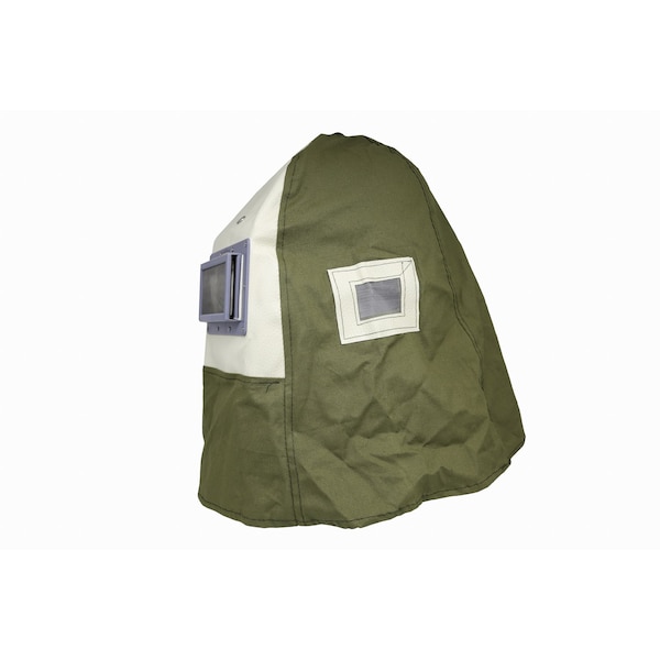 American Hawk Industrial Sandblast Protective Canvas Hood for Abrasive Media Blasting - 415