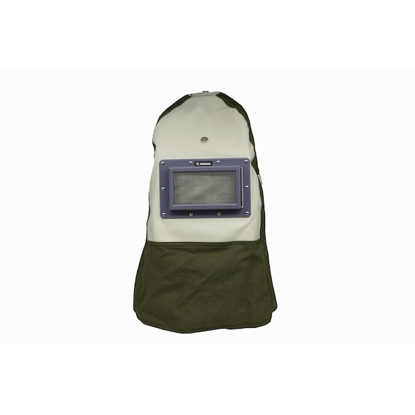 American Hawk Industrial Sandblast Protective Canvas Hood for Abrasive Media Blasting - 415