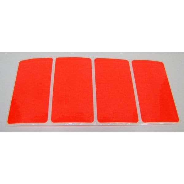 Badger Tag & Label Self-Laminating Label, 1-1/2x3 In., PK500, 6995R - 6995R