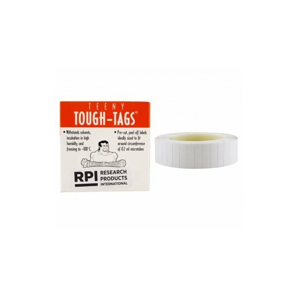 Diversified Biotech Tough-Tags, 0.2ml, White, 1500/pk, 1500PK - 247117