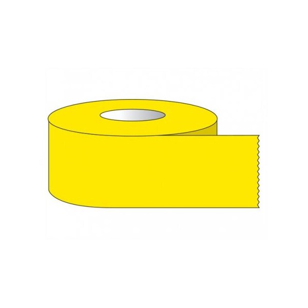 Shamrock Scientific RPI Lab Tape, 1" Core, 1/2" Wide, Yellow, 500" - 561200-Y
