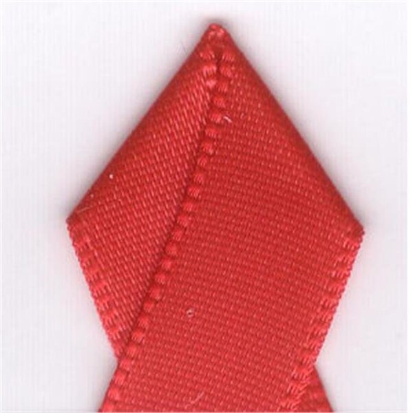 Papilion Papilion R074300120252100Y .5 in. Single-Face Satin Ribbon 100 Yards - Hot Red - R074300120252100Y