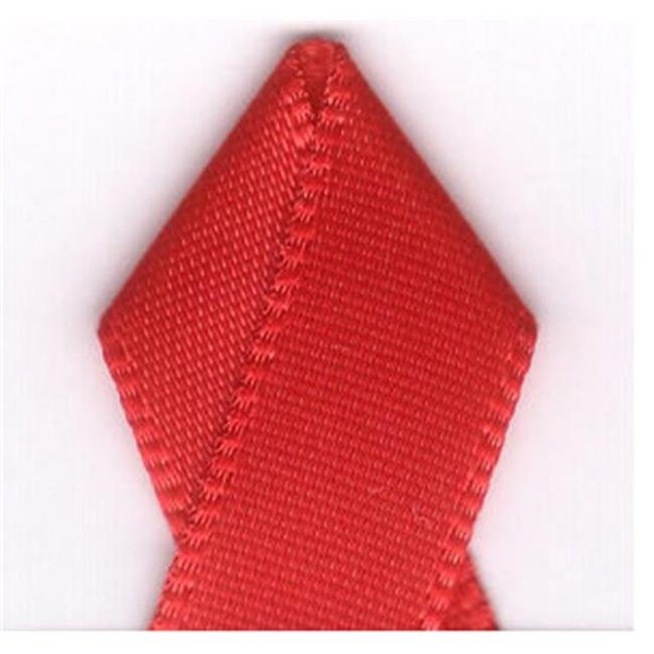 Papilion Papilion R074300230235100Y .88 in. Single-Face Satin Ribbon 100 Yards - Poppy - R074300230235100Y
