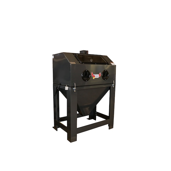 American Hawk Industrial Sandblast Media Cabinet 36"W x 24"D Machine Only Abrasive Blaster - 2022ZOR