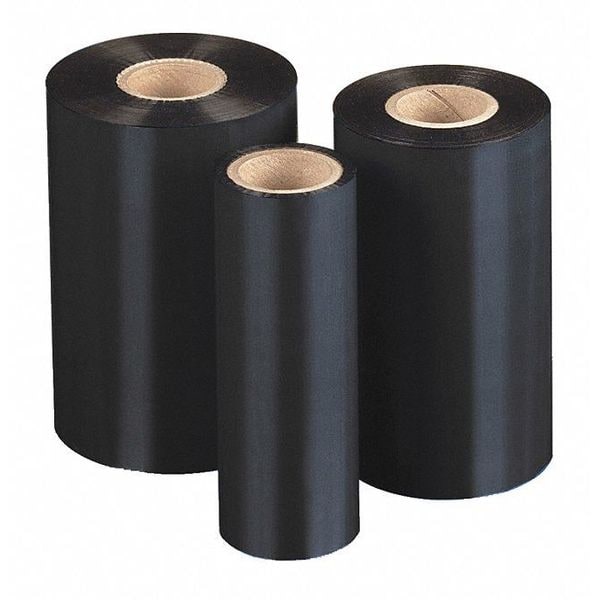 Dnp Resin/Wax Printer Ribbon 4"x 1476 ft., use with Zebra Printers, Pk24 - 18100618