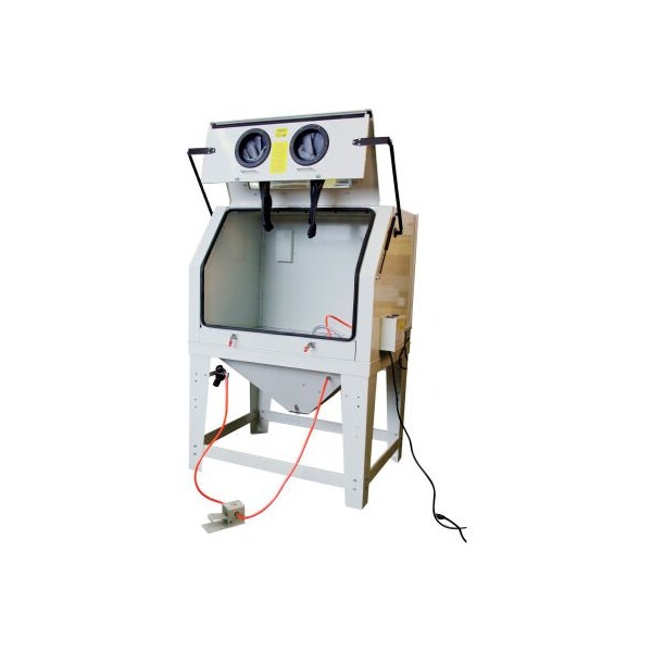 S And H Industries Allsource 41800 Front Open Industrial Blast Cabinet, Steel - 41800