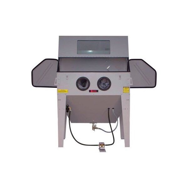 S And H Industries Allsource Triple Door Blast Cabinet, Steel - 41500