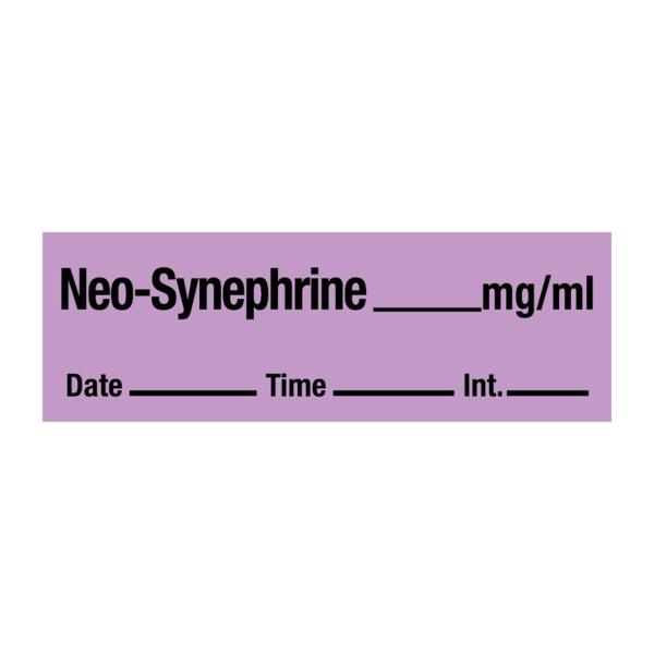 Nevs Neosynephrine_mg/ml DTI 1/2 x 500 Violet w/Black - SANT-266
