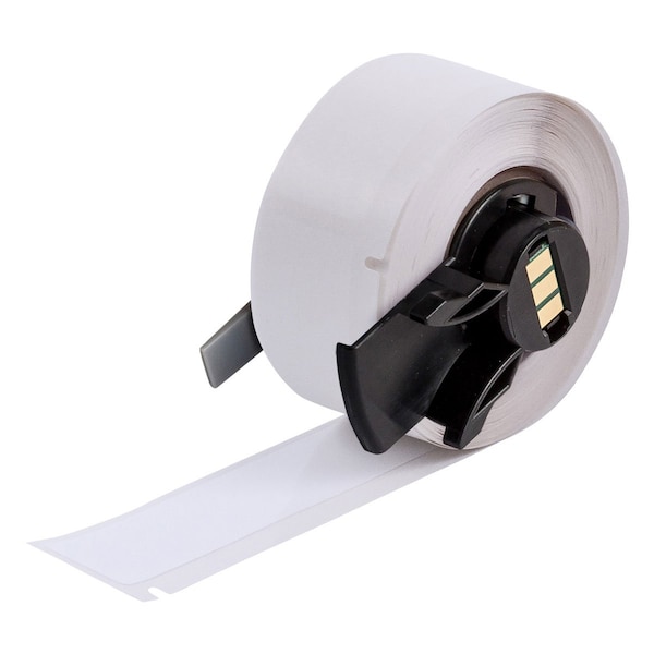 Brady Label, 1/2 in W, Outdoor, White - M6C-500-423