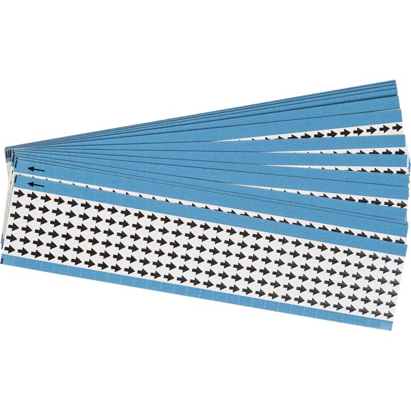 Brady Electronic Inspection Arrows 0.25", PK 25 - EIA-3025-WT-PK